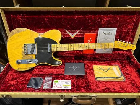 Fender Custom Shop Telecaster Butterscotch Blonde Parcelamento