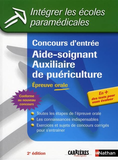 Concours Aide Soignantauxiliaire De Puériculture épreuve Orale Intégrer Les écoles