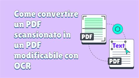 Il Modo Migliore Per Convertire Pdf Scansionato In Word