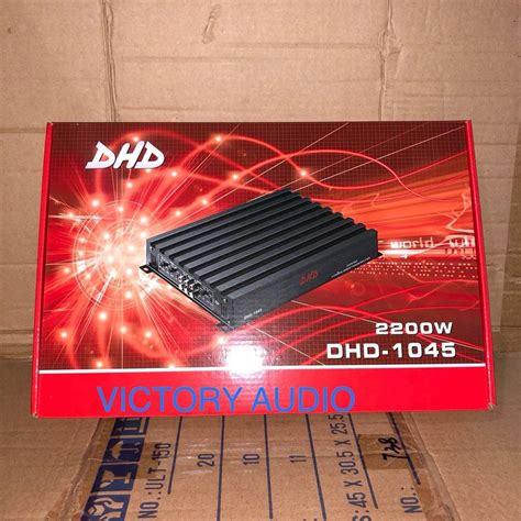 Jual Power DHD 1045 2200 W DHD Car Audio Power Amplifier 4 Channel