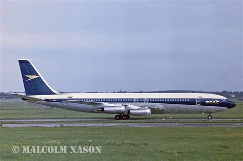 BOEING 707 436 G APFF BOAC Boeing 707 Boeing Boeing Aircraft