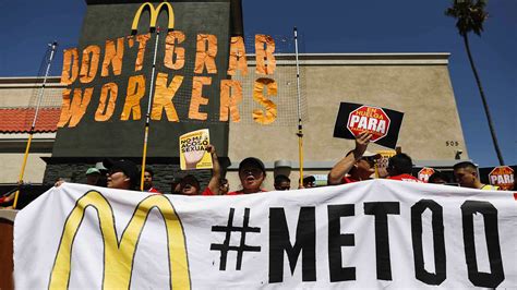 Mcdonalds Workers Staged Protests In Several Cities In Us On September