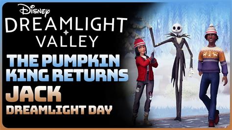 Dreamlight Valley The Pumpkin King Returns Dreamlight Day Jack S