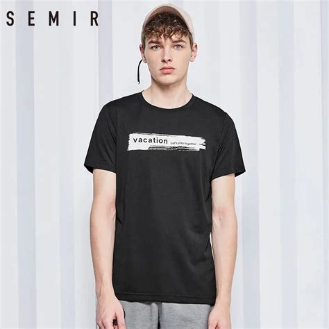 Semir T Shirt Man Short Sleeved T Shirts Male 2018 Summer Top New Hip