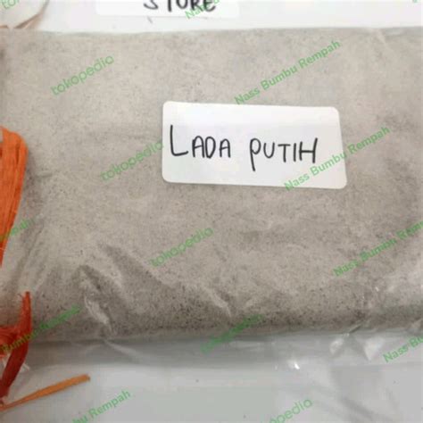 Jual Lada Putih Bubuk Asli Kg White Pepper Powder Merica Halus