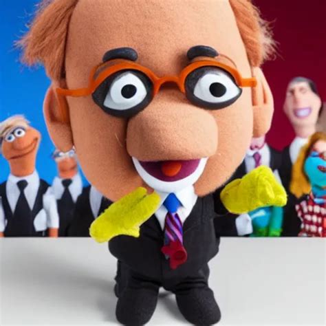 Bob Odenkirk As Saul Goodman Realistic Muppet Puppet Stable