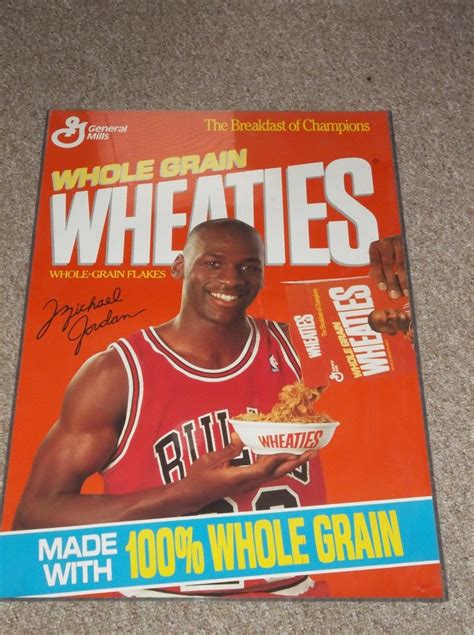 Jordan Wheaties Poster