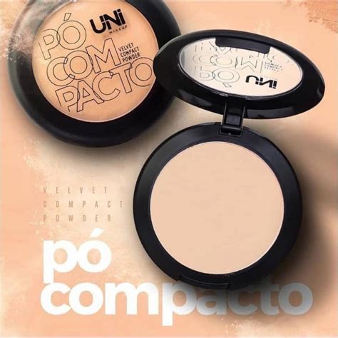 Pó Compacto Uni Makeup Velvet Compact Powder Beleza Na Web