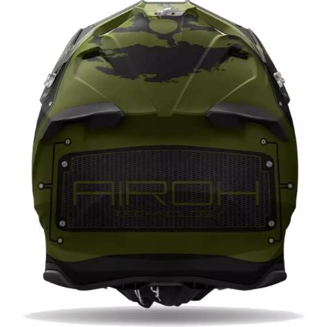 Casque Airoh Twist 3 Military Kaki Mat Casque Cross