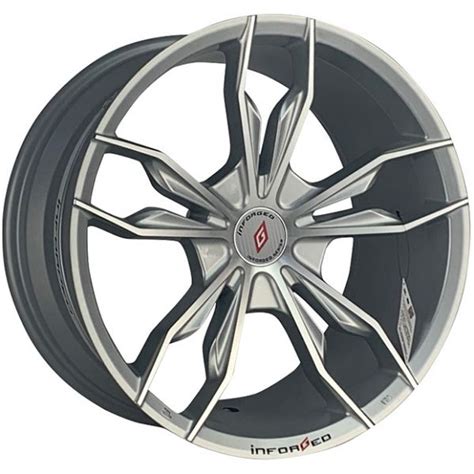 INFORGED IFG32 18X8 5X105 SILVER MACHINED FACE Autocraze 1800 099 634