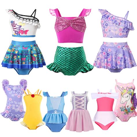 Conjunto De Bikini De Verano Para Ni As Traje De Ba O De Dos Piezas Protecci