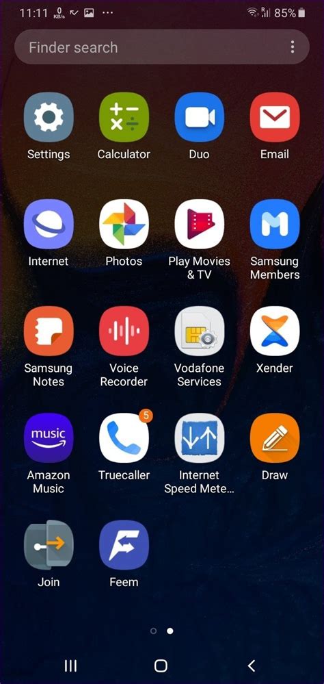 Android Drawer Menu