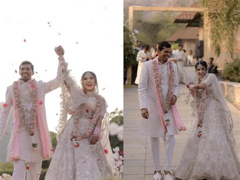 In Pics Indian Pacer Navdeep Saini Marries Her Longtime Girlfriend Swati Asthana Check Out Now