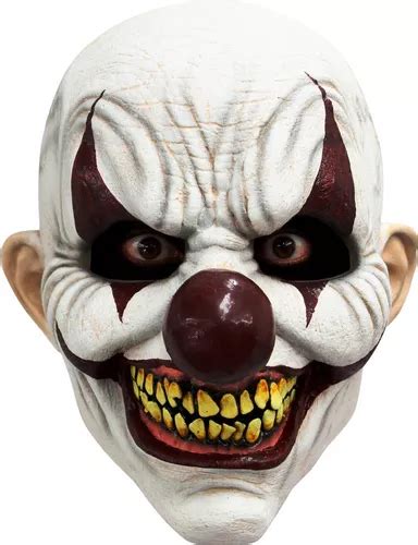 Mascara Payaso Asesino Chomp Clown Latex Halloween Disfraz Envío gratis