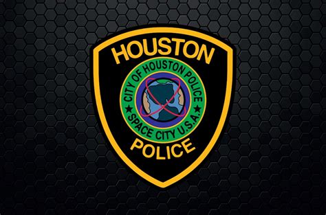 Houston Police Department Hpd Patch Logo Decal Emblem Crest Insignia Digital Svg Eps Vector