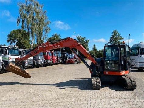 Kubota KX 080 4 ECO PLUS KOPARKA GĄSIENICOWA 8 TON 2015 Pologne d