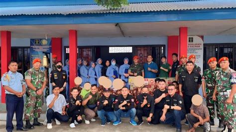 LPKA Medan Sambut Hangat Kunjungan Batalyon Komando 469 Kopasgat