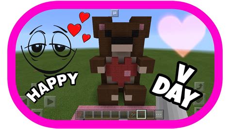 How To Make A Teddy Bear Minecraft Pe 1 0 0 Youtube