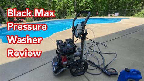 Black Max Pressure Washer Review After Years Black Max Psi