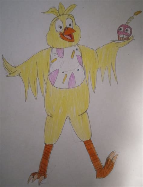 Unwithered Chica Unwithered Cupcake By Vincintafton On Deviantart