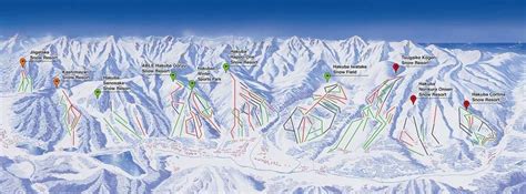 Hakuba Ski Maps | Japan Ski Experience