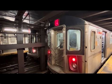 NYC Subway IRT Seventh Ave Lexington Ave Line Train Action At