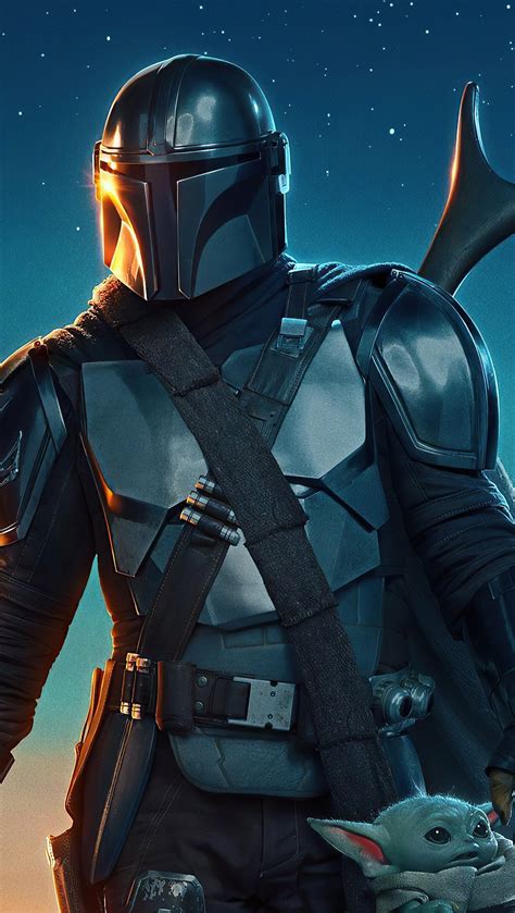 Mandalorian Helmet Wallpaper 4K