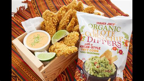 Jesse Tries Trader Joe S Organic Elote Corn Chip Dippers Youtube