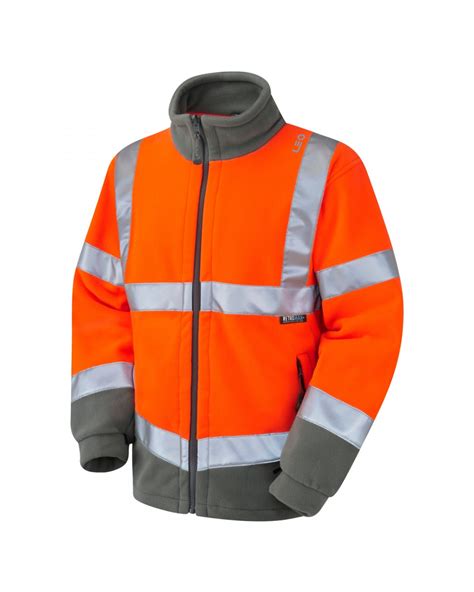 Iso Class Breathable Executive Anorak Fleece Orange