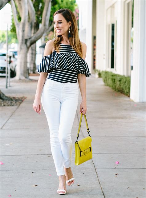 Sydne Summer Gives Fashion Tips On How To Wear White Skinny Jeans