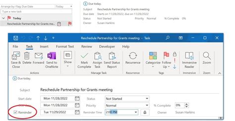 How To Use Reminders In Microsoft Outlook Techrepublic