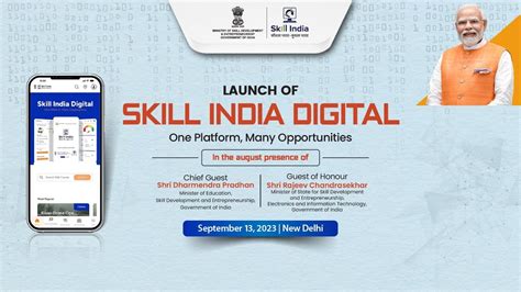 Launch Of Skill India Digital One Platform Many Opportunities Youtube