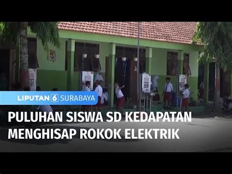 Puluhan Siswa Sd Kedapatan Menghisap Rokok Elektrik Liputan