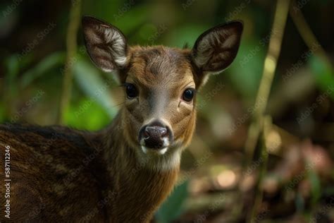 An Endangered Species Of Deer Native To Southeast Asia Is The Juvenile