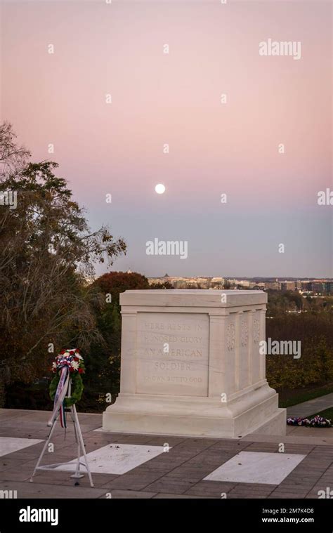 Tomb Of The Unknown Soldier Arlington National Cemetery United States