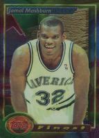 Jamal Mashburn Topps Finest Base Price Guide Sports Card