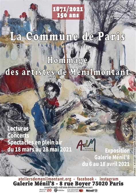 Les 150 Ans De La Commune De Paris Art Of Abstract