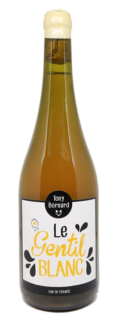 Vin De France Domaine Bornard Le Gentil Blanc Savagnin Clos