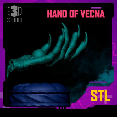 3d File Hand Of Vecna ・design To Download And 3d Print・cults