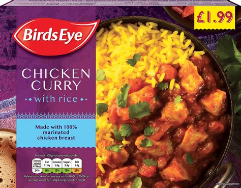 Fife Creamery FROZEN BIRDS EYE CHICKEN CURRY RICE 6X400G 1 99 PMP