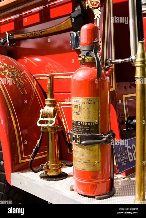 Antique Fire Extinguisher Hi Res Stock Photography And Images Alamy