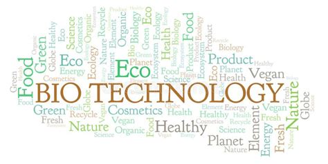 Bio Technology Word Cloud Stock Illustration Illustration Of Word