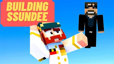 Building Ssundee In Minecraft Youtube