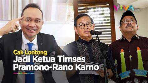 Dinahkodai Cak Lontong Deretan Artis Jadi Timses Pramono Rano Youtube