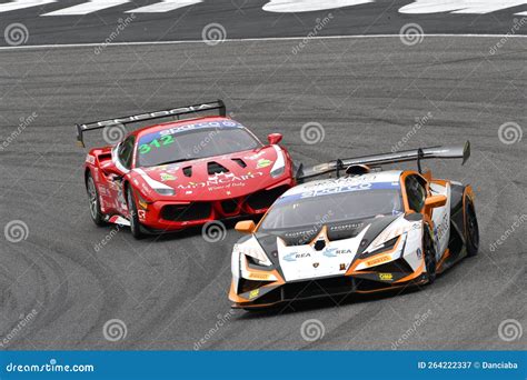 Mugello Circuit Italy October 21 2022 Lamborghini Huracan ST Evo 2