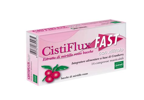 Cistiflux Fast Integratore Per Il Benessere Delle Vie Urinarie 14