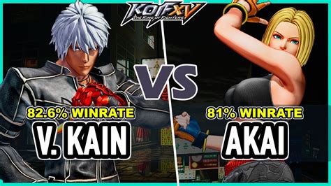 Kof Xv 🔥 Violent Kain Kiorirock Vs Akai Andyblue Marybenimaru