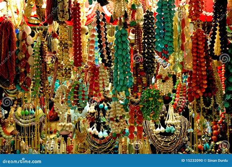 Colorful Bead In The Bazaar Stock Photo - Image: 15232090