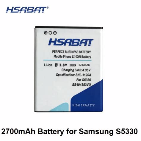 Hsabat Mah Eb Vu Battery For Samsung I S S S