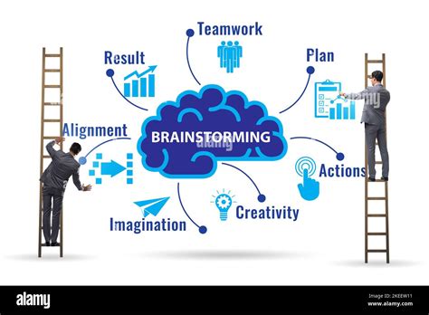 Brainstorming Concept As The Solution Tool Stock Photo Alamy